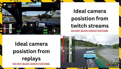 Ideal stewarding camera angle example